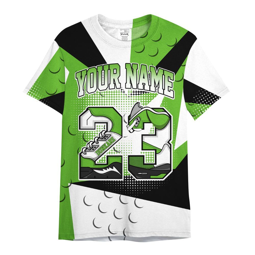 Shirt To Match Air Foamposite One Volt - Poly Custom Name Number 23 5s All Over Print