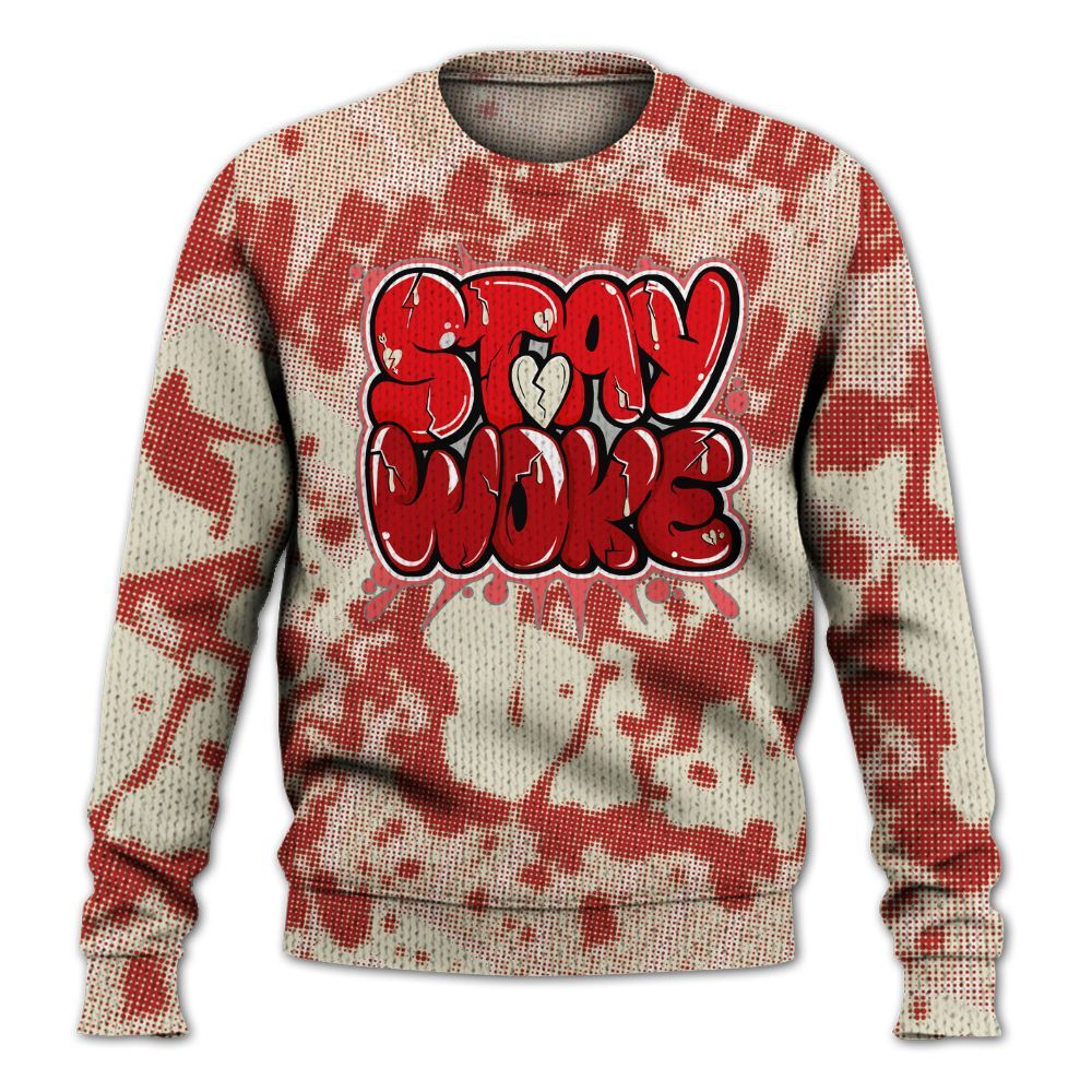 Knitted Sweater To Match Cement Grey 3s - Stay And Woken Street