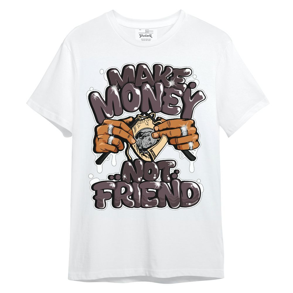 Shirt To Match AMM Black 3s - Make Money Not Friend Graphic Unisex Shirt