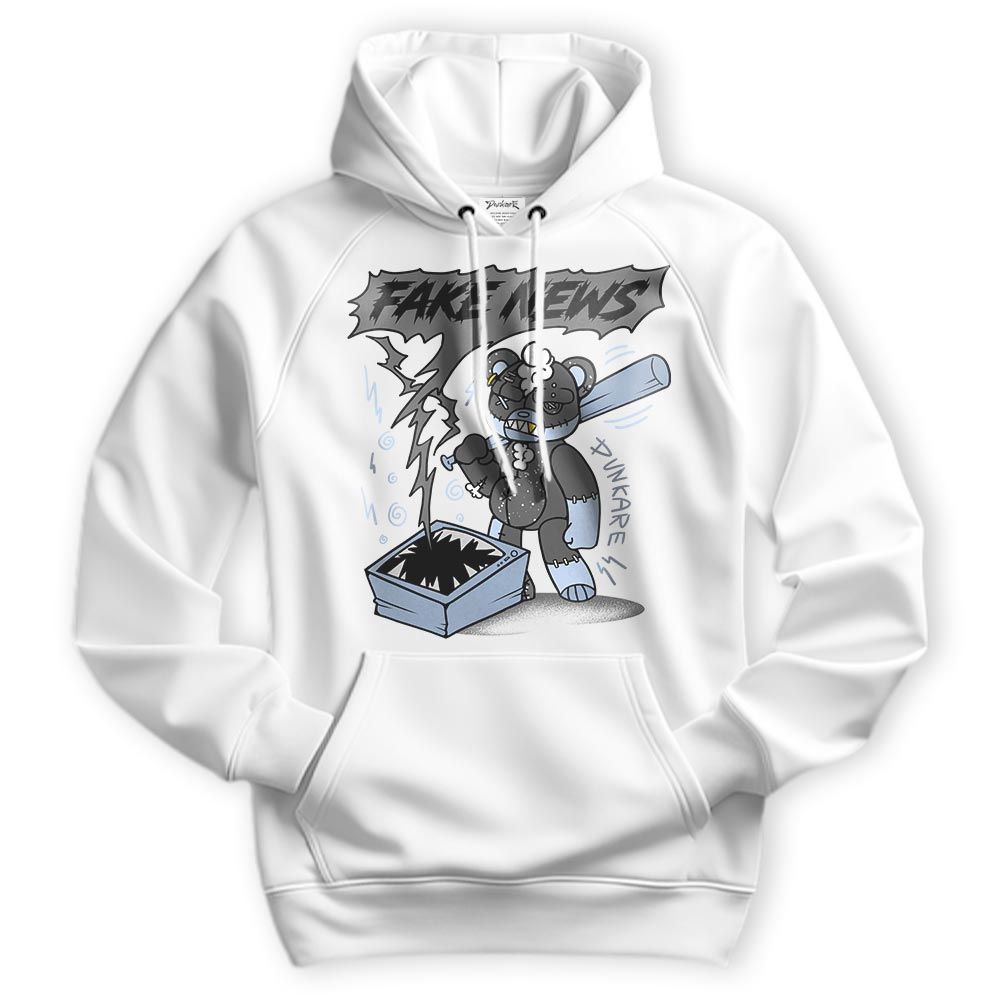 Sweatshirt To Match Reverse Black White 6s Hoodie - False News Hugz Hoodie Unisex