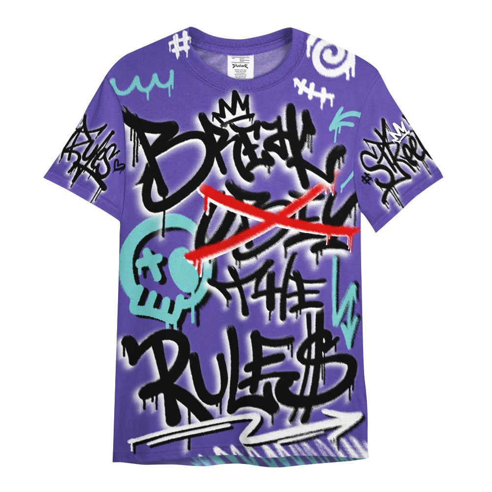 Shirt To Match Low Hornets 1s - Break Rules Streetwear All Over Print