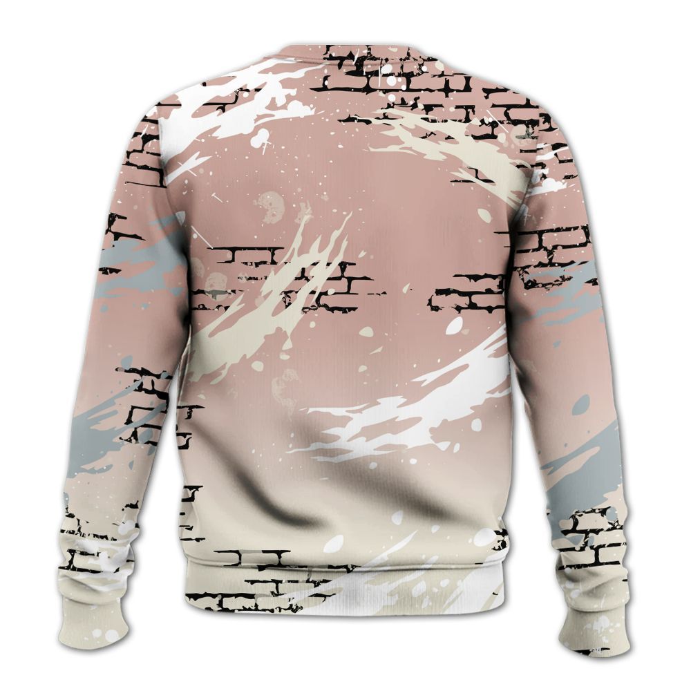 Sweatshirt To Match Air Force Low 1 Arctic Orange - Values Of Loyalty Drip All Over Print
