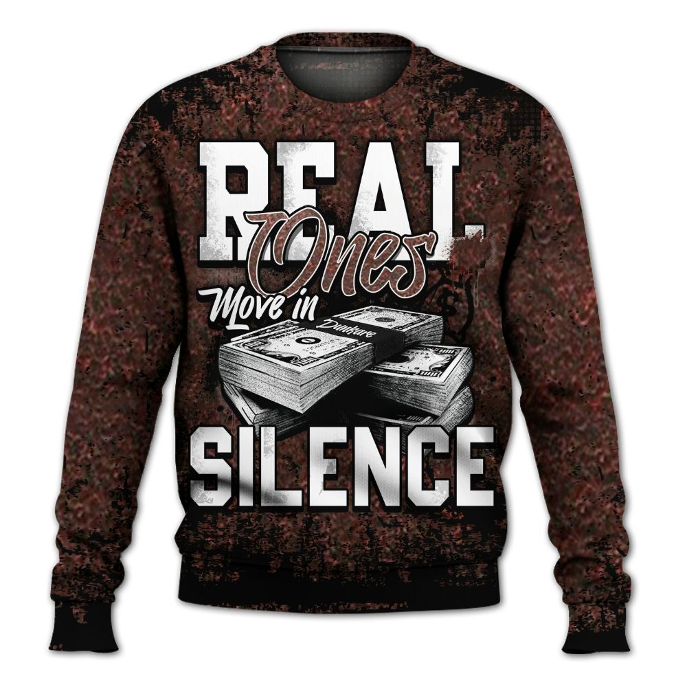 Sweatshirt To Match Air Force 1 Low Halloween Skull 2024 - Move In Silence Money Street Retro All Over Print