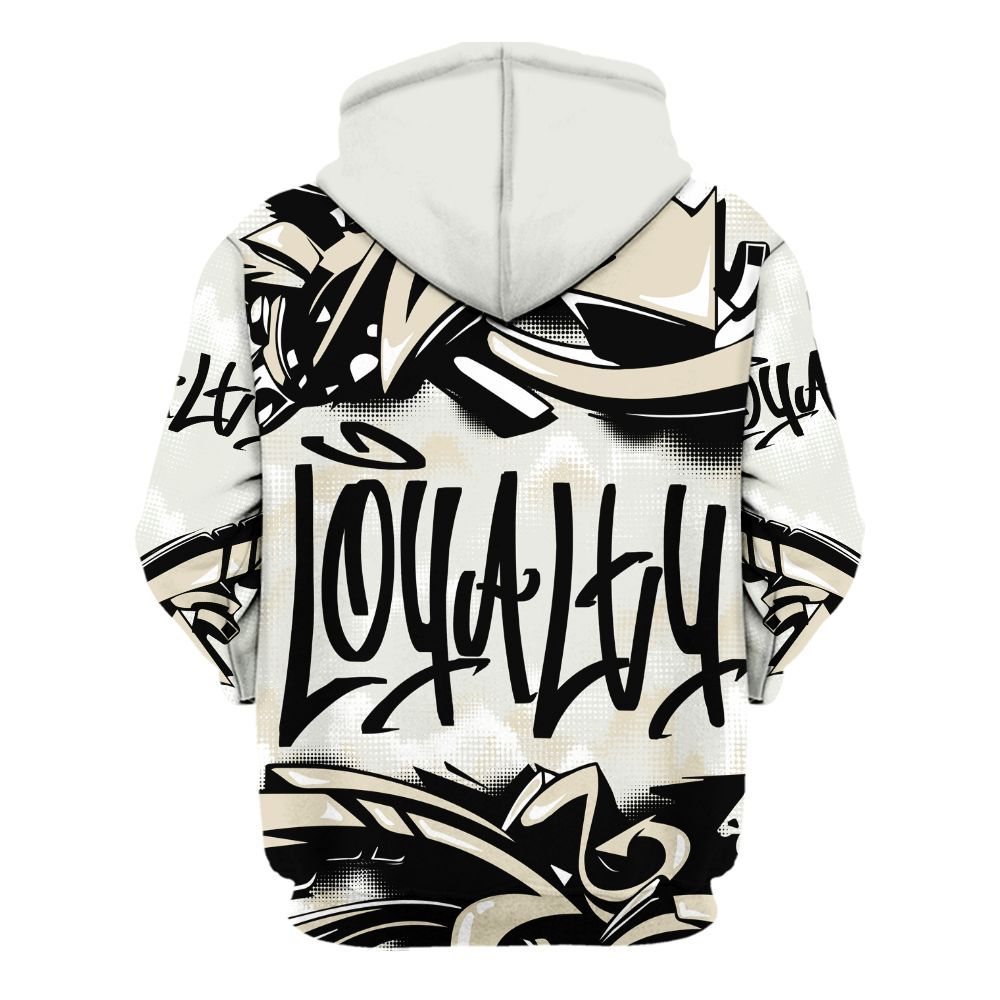 Hoodie To Match Grand Finale 11s Shirt, Loyalty Out Value Graffiti All Over Print
