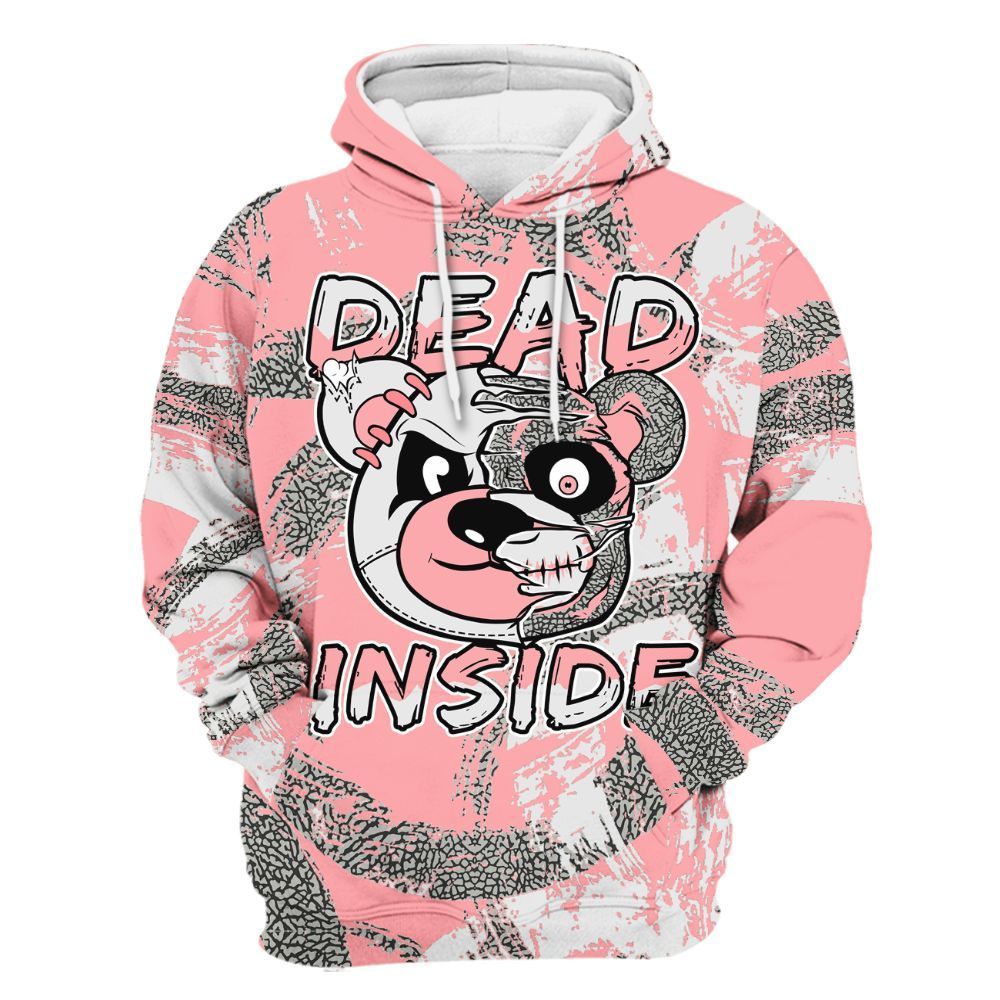 Hoodie To Match Retro Wings 3s - Lifeless Bear Circle Slpash All Over Print