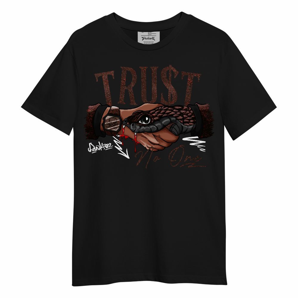 Shirt To Match Air Force 1 Low Halloween Skull 2024 - Snake Trust No One Unisex Shirt