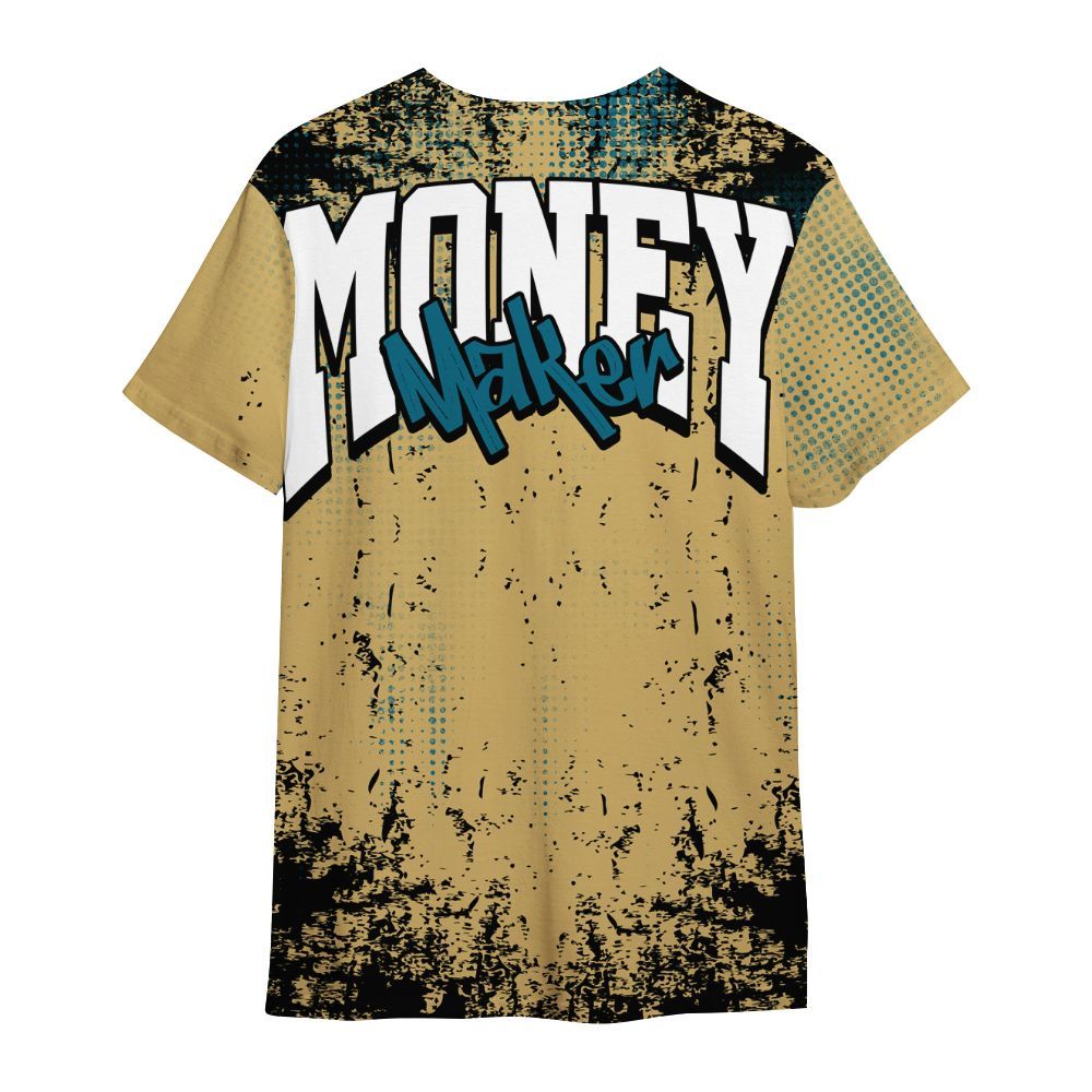 Shirt To Match Retro Cacao Wow 4s - Move In Silence Money Street Retro All Over Print