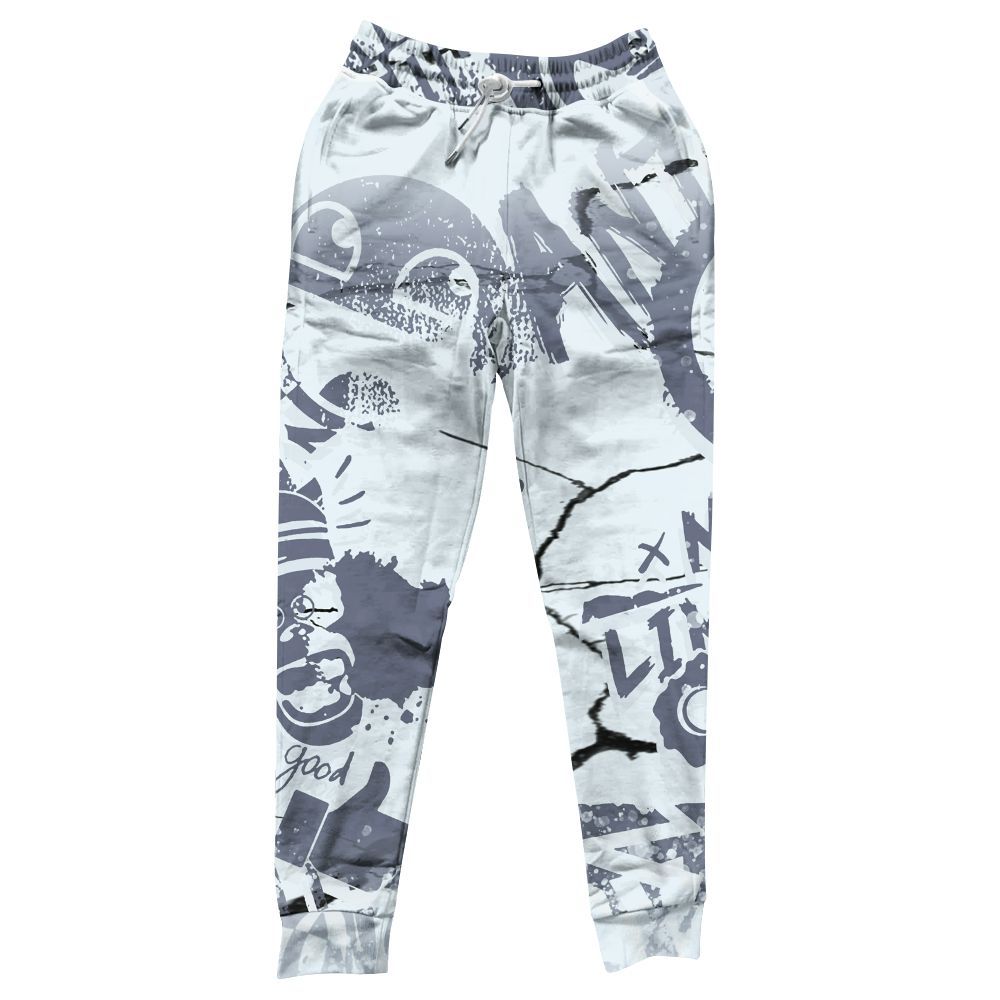 Sweatpant To Match Air Foamposite Jin Kazama - Monogram Graffiti All Over Print
