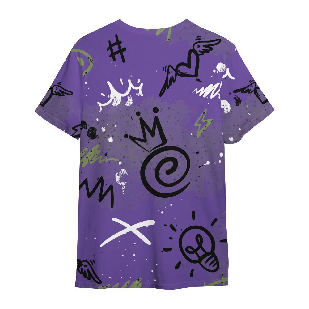 Shirt To Match Canyon Purple 4s - Drip Been Di2ferent All Over Print