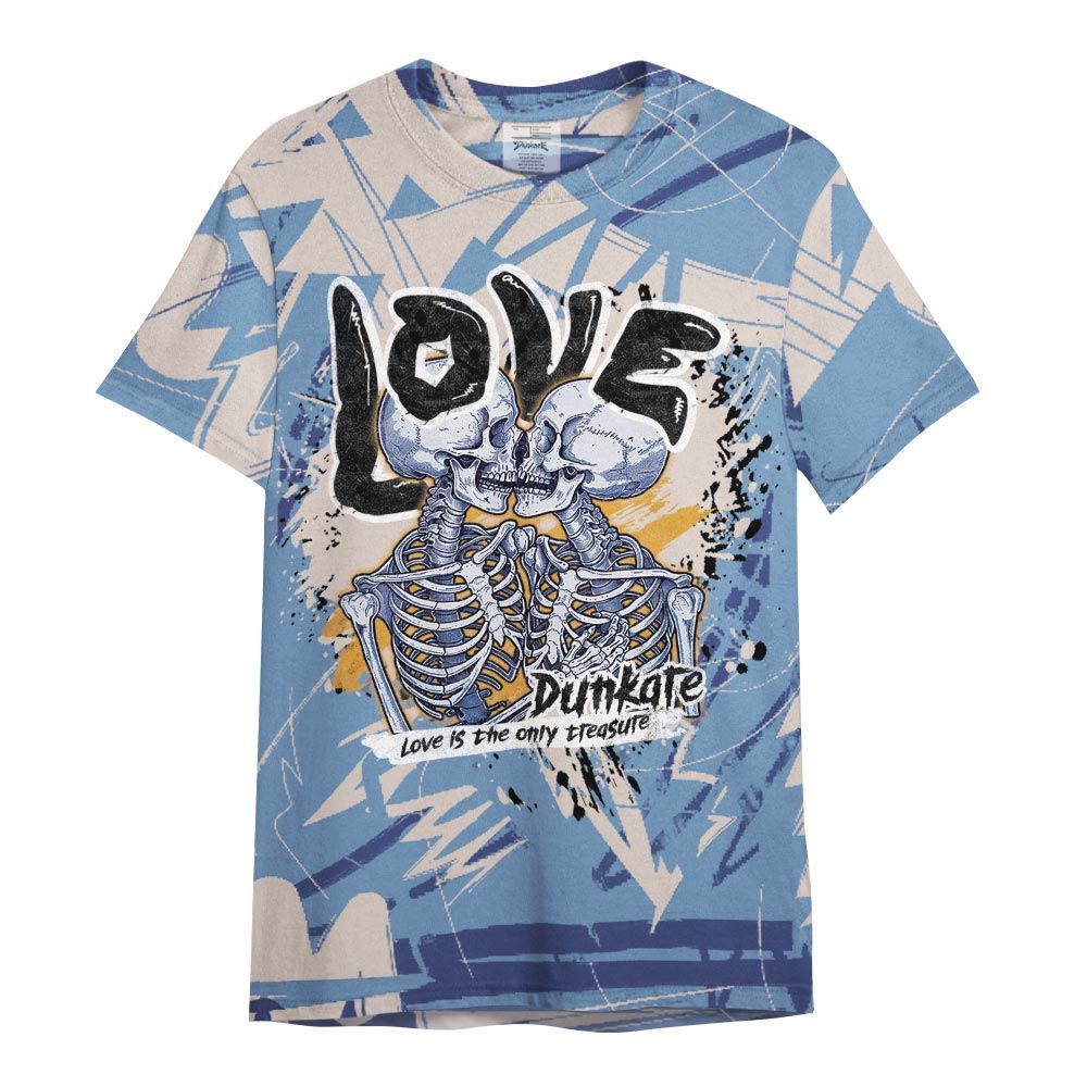 Shirt To Match High OG First In Flight 1s - Skull Love Bear Nonobjective Shirt Unisex