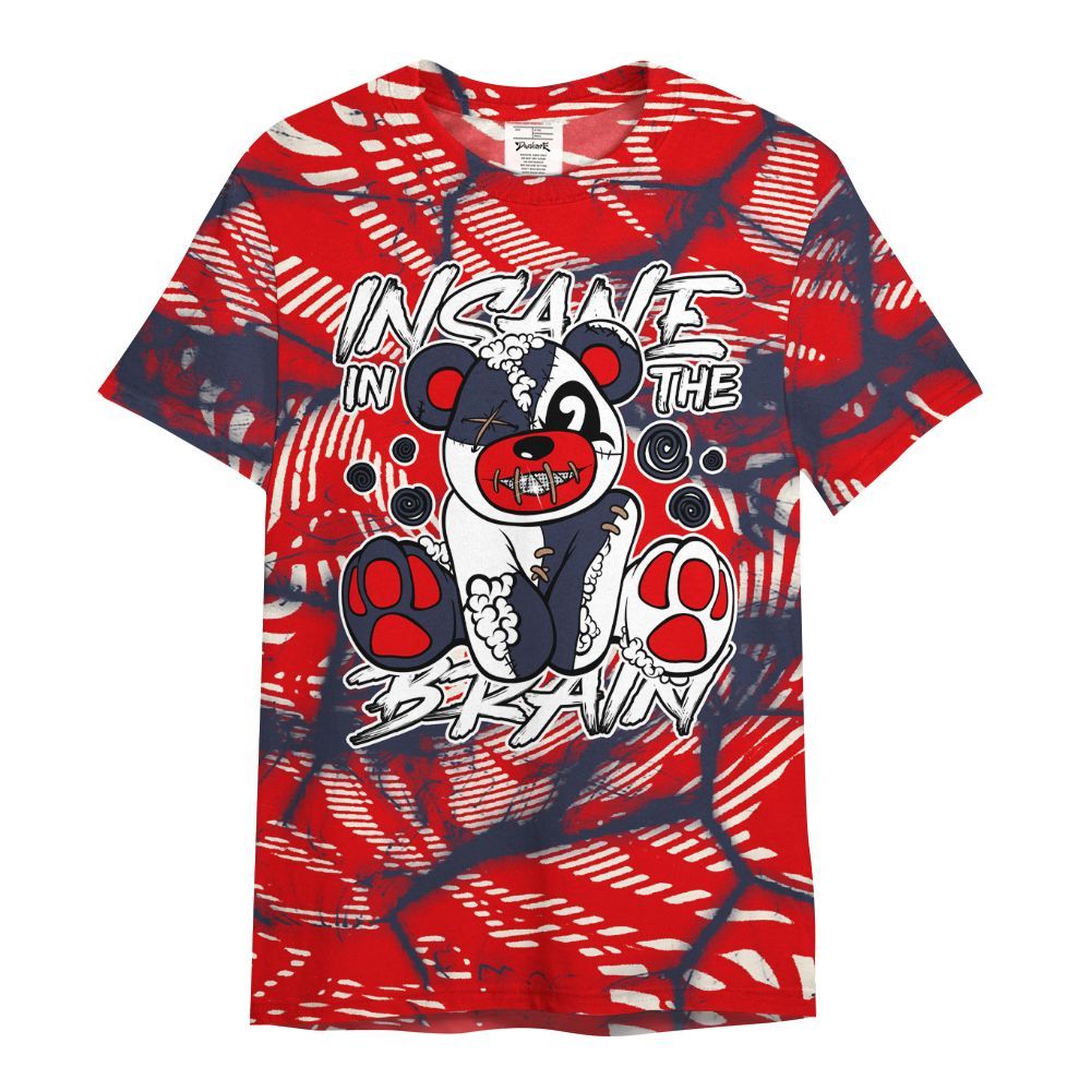 Shirt To Match Low OG Howard University 1s - Insanes Bear Fume All Over Print