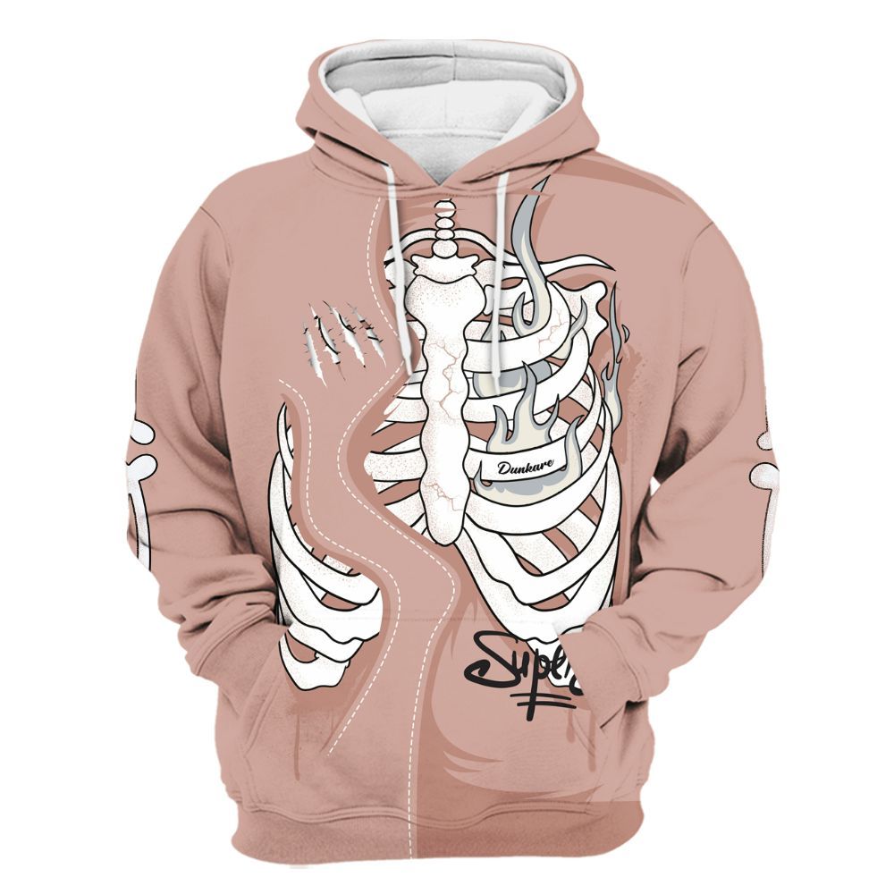 Hoodie To Match Air Force Low 1 Arctic Orange - It's The Kick For Me All Over Print