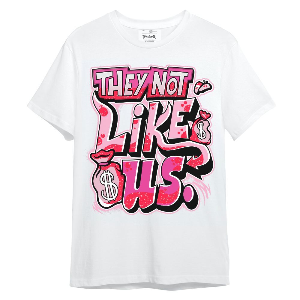 Shirt To Match Retro Bubble Gum Pink 6s - Dislike Us Graphic