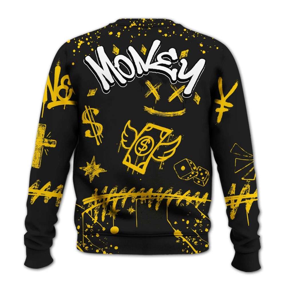 Sweatshirt To Match Corteiz Air Max 95 Tour Yellow 5s - Everybody Paid In Full Crayon All Over Print