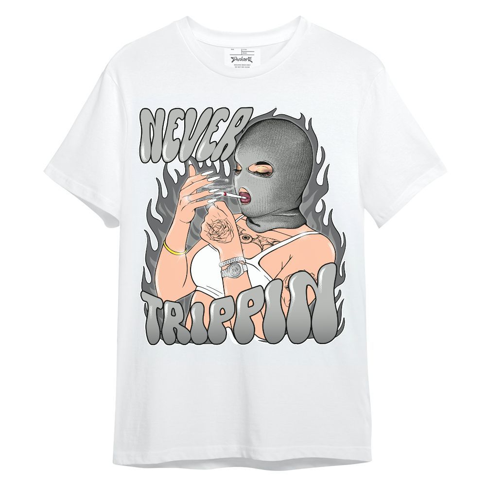 Shirt To Match Paris Cement Grey 4s - Ne'er Trippin' Unique Unisex Shirt
