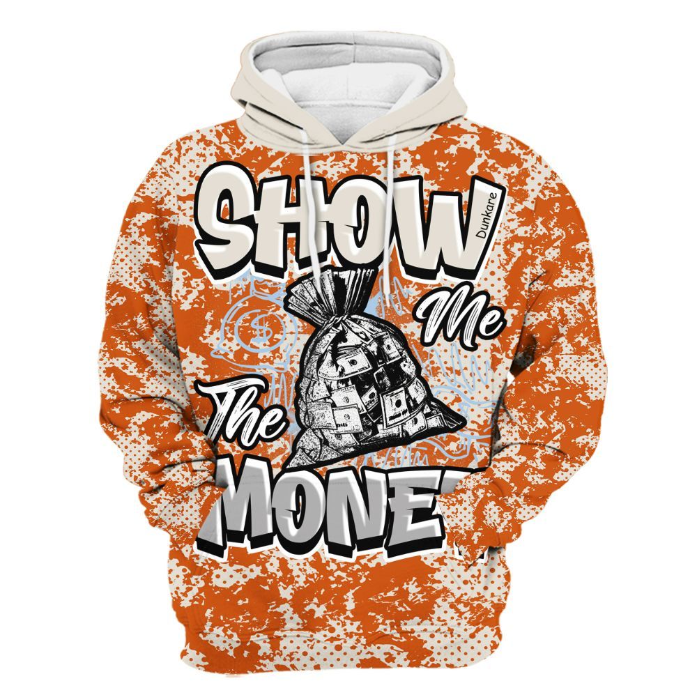 Hoodie To Match SE Craft 5s - Show Me The Money Retro All Over Print