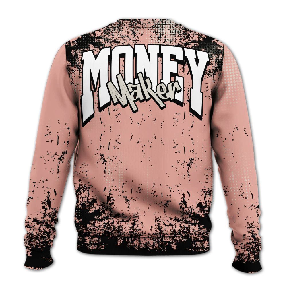 Sweatshirt To Match Dunk Low Glacier Arctic - Move In Silence Money Street Retro All Over Print