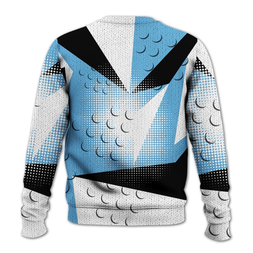 Knitted Sweater To Match Melo 12s - Poly Custom Name Number 23 5s