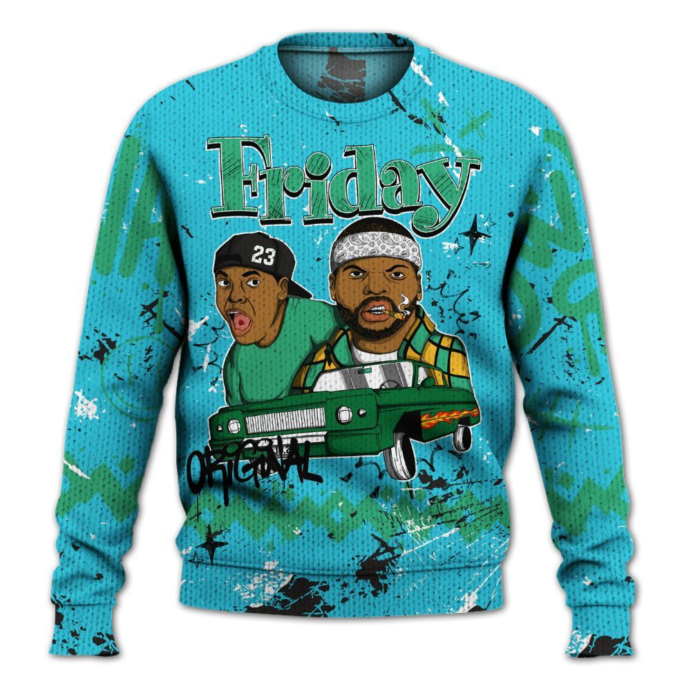 Knitted Sweater To Match Dunk Chunky Dunky - Friday Sneaker Crayon