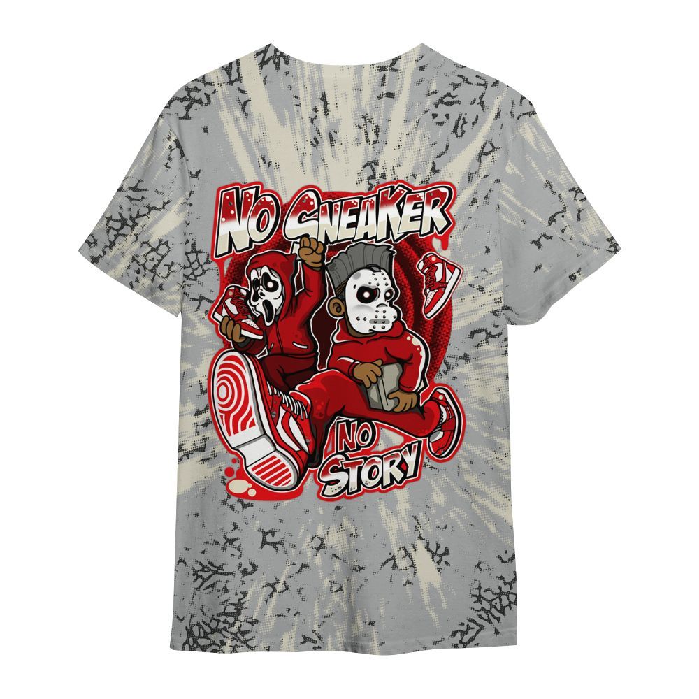 Shirt To Match Cement Grey 3s - Sneakers Make Story Graphic Luxury All Over Print