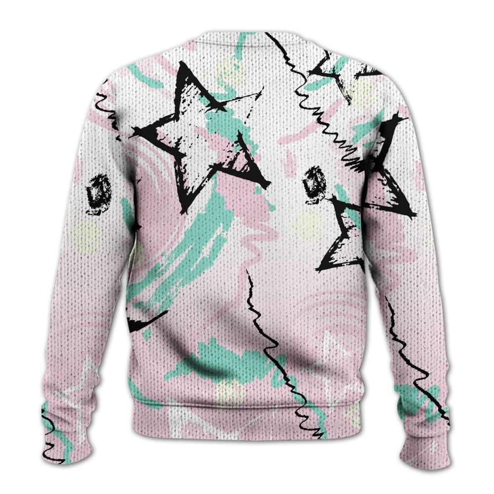 Knitted Sweater To Match Retro Easter 5s - Grind Shine Later Drip