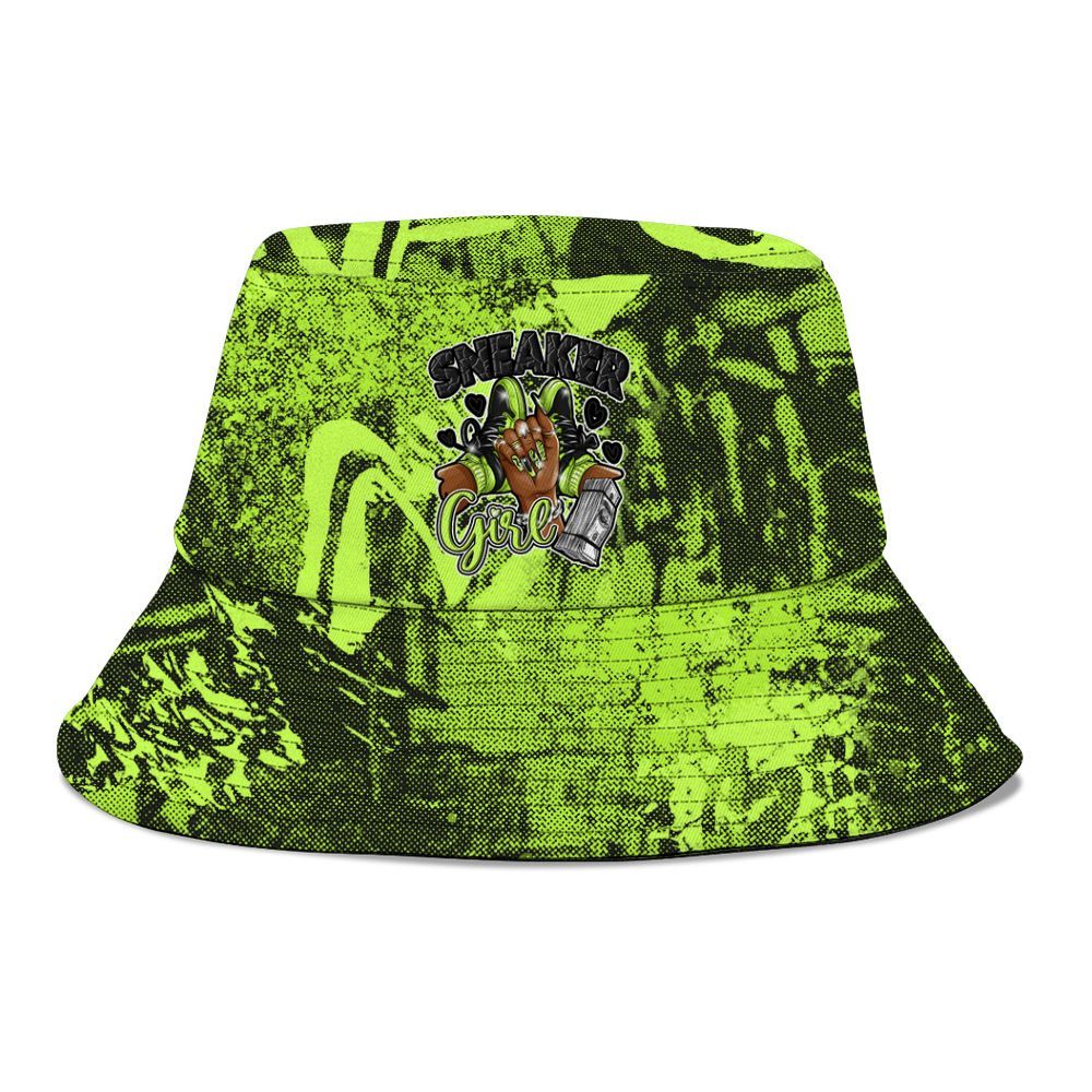 Bucket Hat To Match Air Force 1 Low Dance Volt - Sneakerz Girlz Heart Grunge Graphic