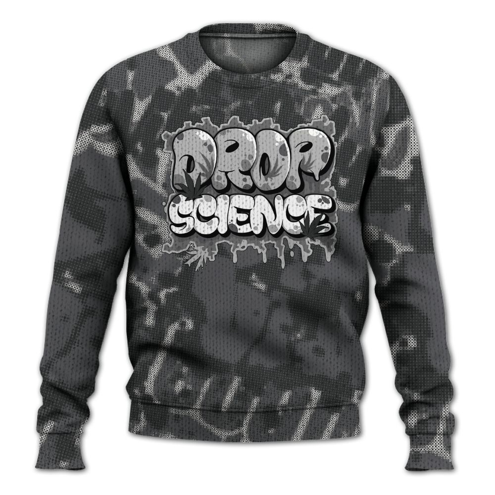 Knitted Sweater To Match White Thunder 4s - Drop Science Street