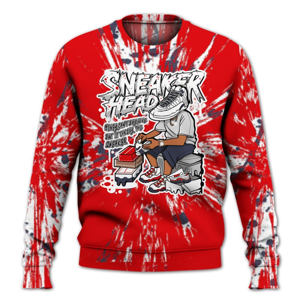 Sweatshirt To Match Low OG Howard University 1s - Sneakers Headache Graphic Luxury All Over Print