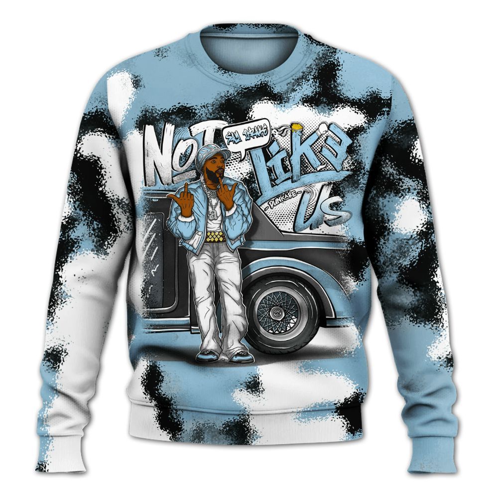 Sweatshirt To Match Low Legend Blue 11s - They Dislike Us All Over Print