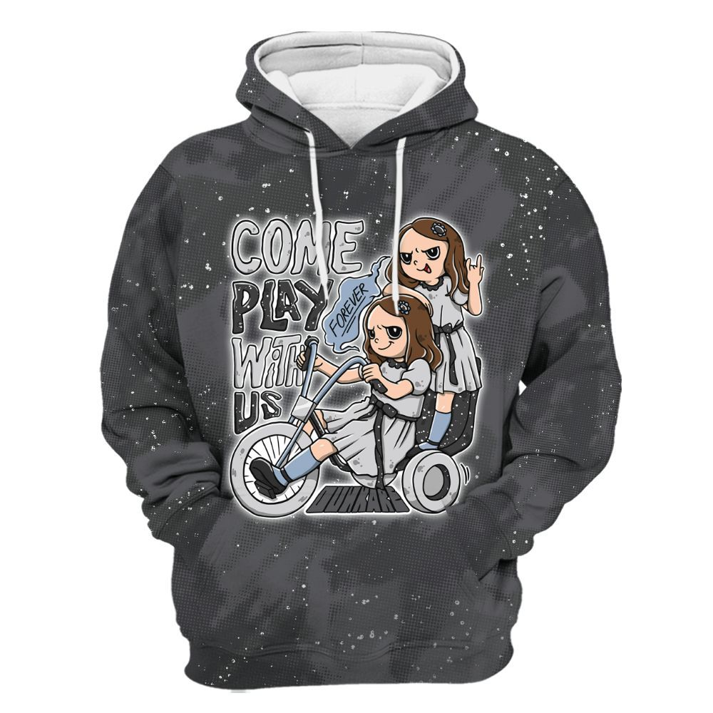 Hoodie To Match Reverse Oreo 6s - Come Hangout Halloween Abstract Halftone All Over Print