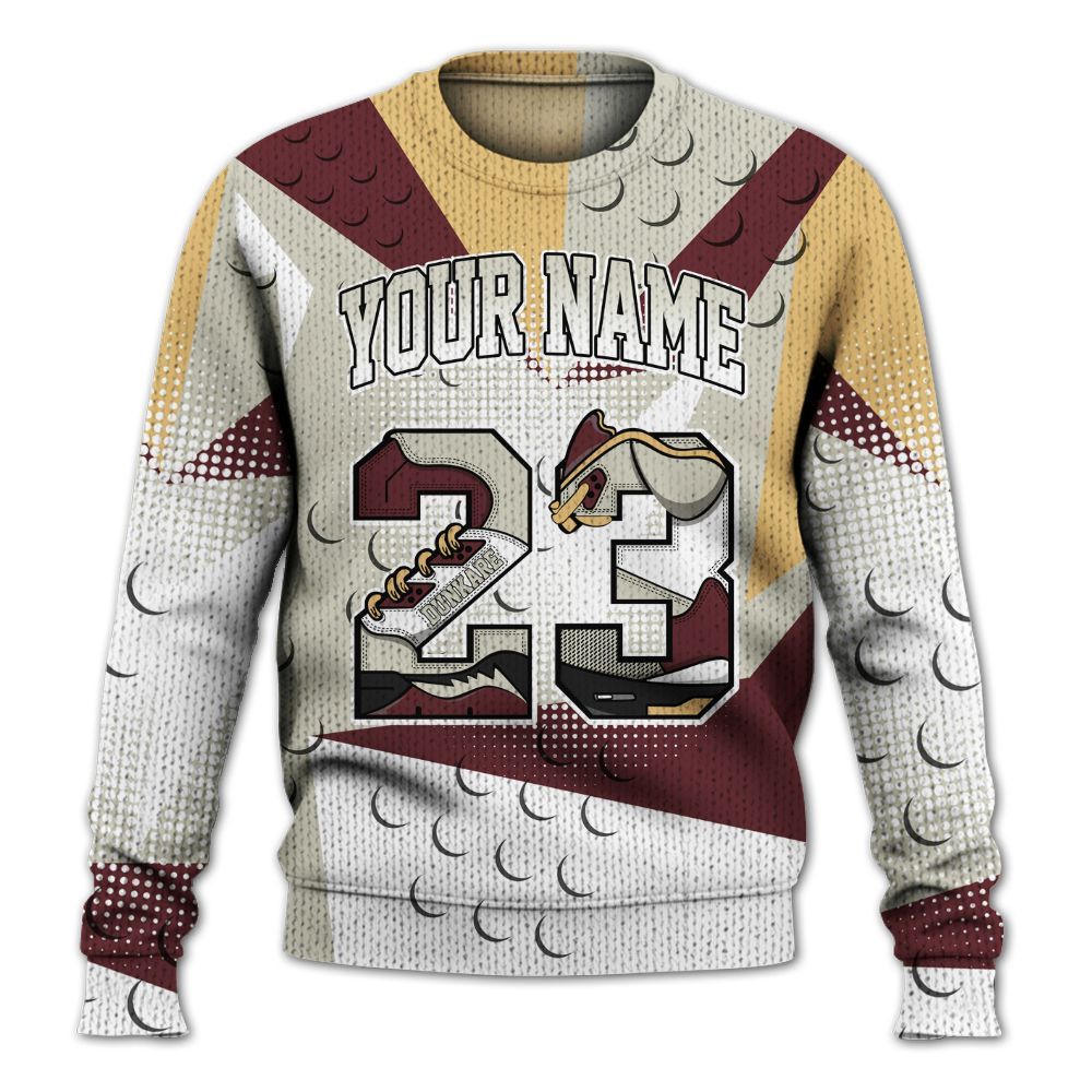 Knitted Sweater To Match Legacy 312 Year Of The Snake - Poly Custom Name Number 23 5s