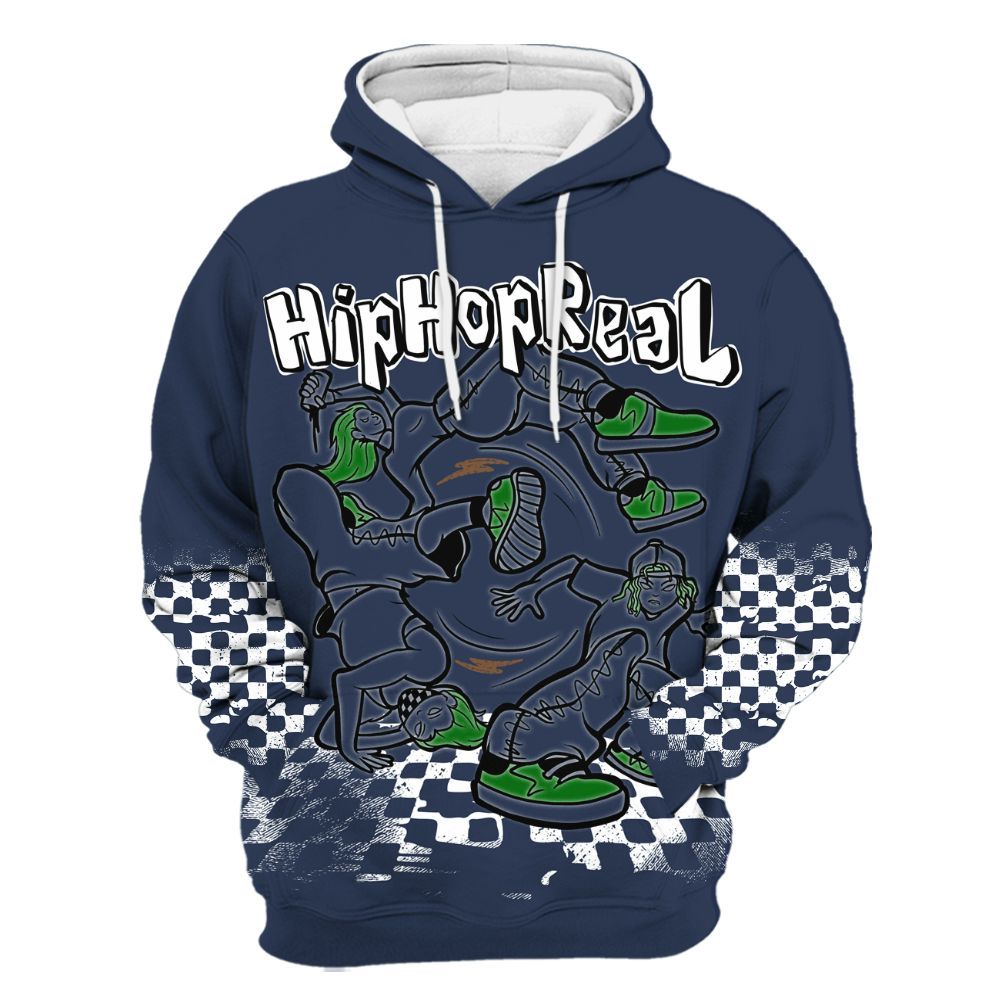 Hoodie To Match Midnight Navy 13s - Feel Life Street Style All Over Print