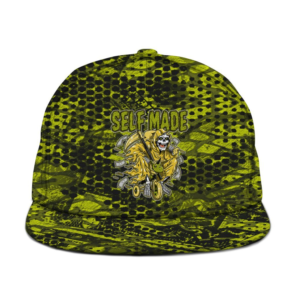 Snapback To Match Dunk Low QS Halloween Skull - Self Make Skeleton Banknotes Art Graphic