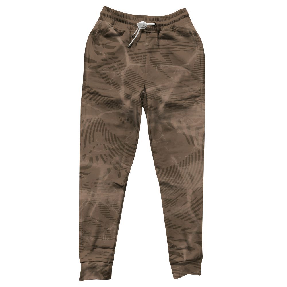 Sweatpant To Match Dark Mocha Jack - Fume All Over Print