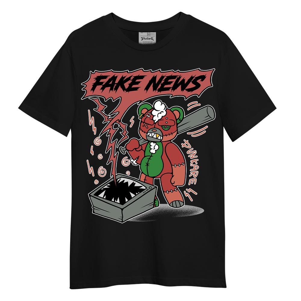 Shirt To Match Dune Red 13s T-- False News Hugz T-Shirt Unisex