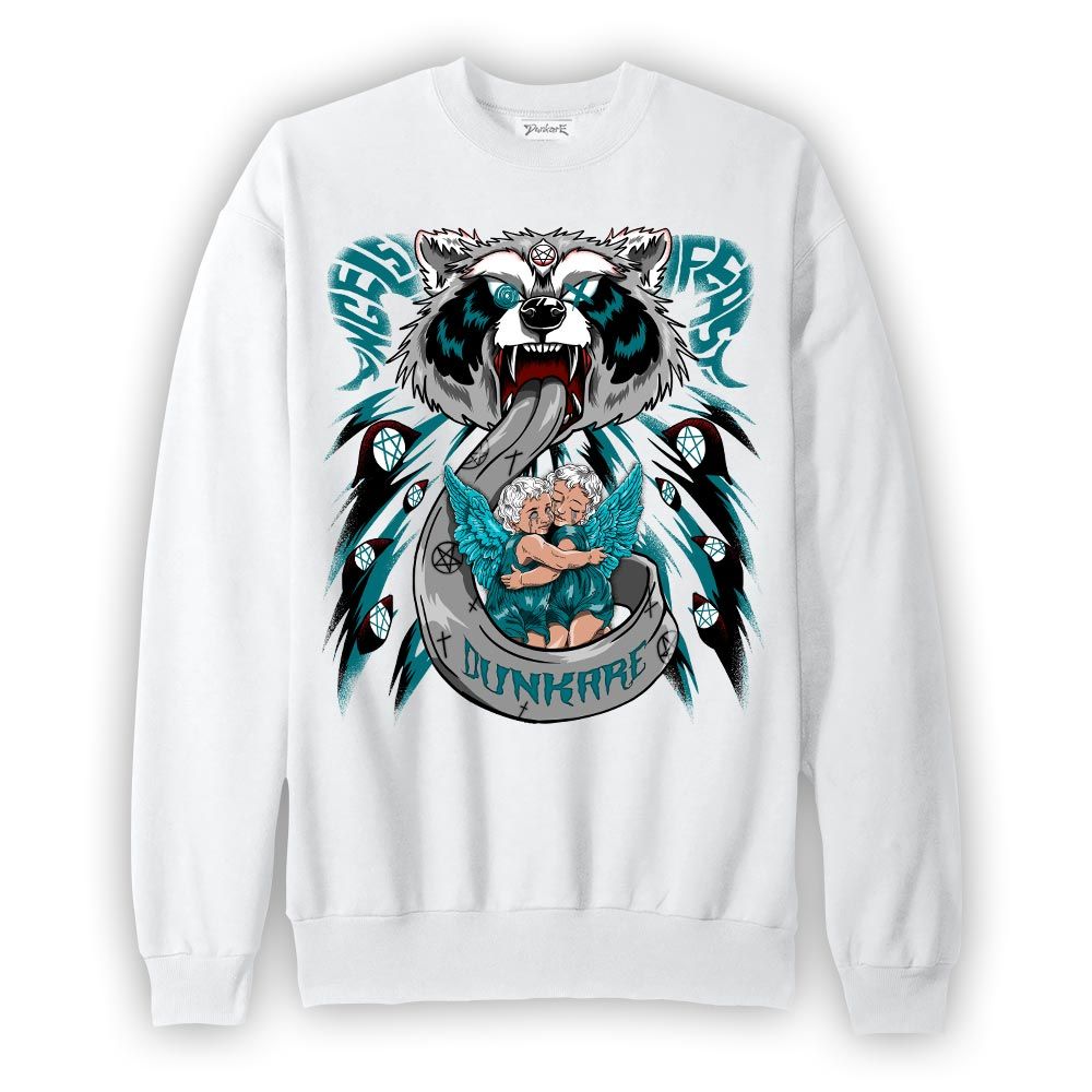 Sweatshirt To match Sweatshirt Angels Feast Raccoon, Oxidized Green 4s, To Match Sneaker Oxidized Green 4s DNY