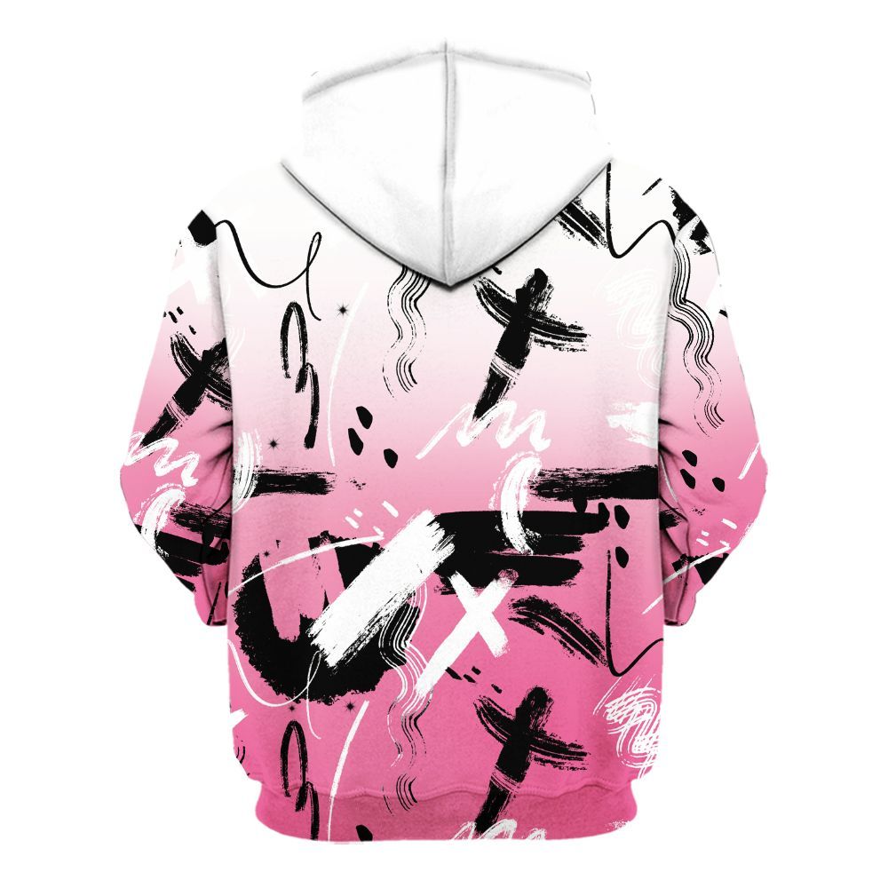 Hoodie To Match Air Max SNDR Hyper Pink - Money Hustle Grind Pray All Over Print