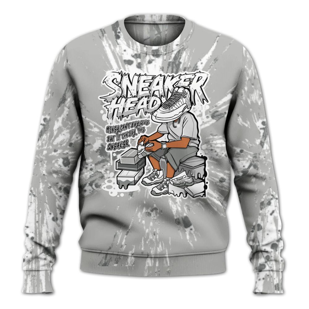 Sweatshirt To Match Retro Wet Cement 4s - Sneakers Headache Graphic Luxury All Over Print