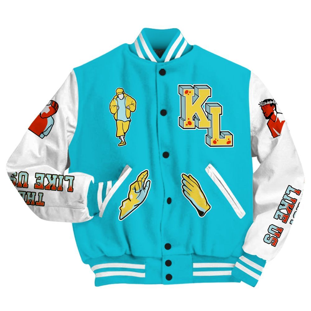 Varsity Jacket To Match Dunk Low KD 17 N7 - Dislike Us Graphic All Over Print