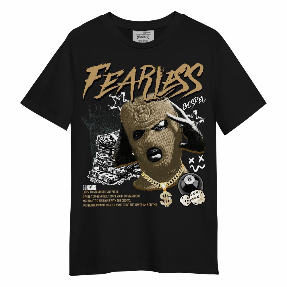 Shirt To Match Black LD 1000 - Fearless Gospel Streetwear Money Unisex Shirt