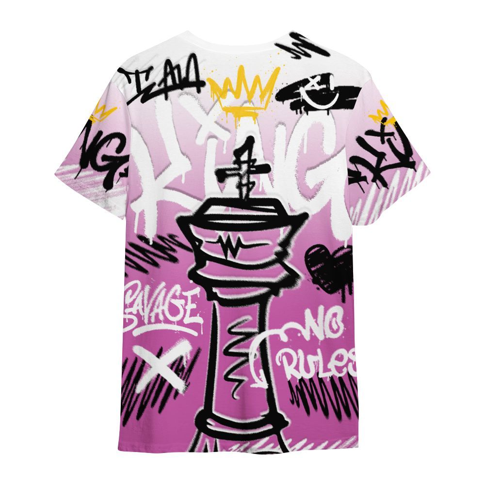 Shirt To Match Hyper Violet 4s - Street King Chess Streetwear All Over Print