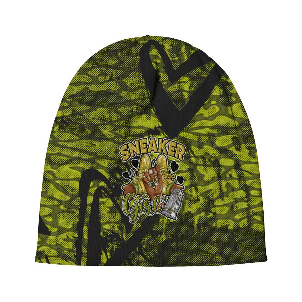 Beanie Hat To Match Dunk Low QS Halloween Skull - Sneakerz Girlz Heart Grunge Graphic