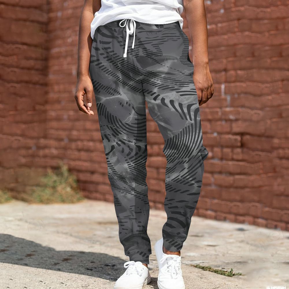 Sweatpant To Match White Thunder 4s - Fume All Over Print