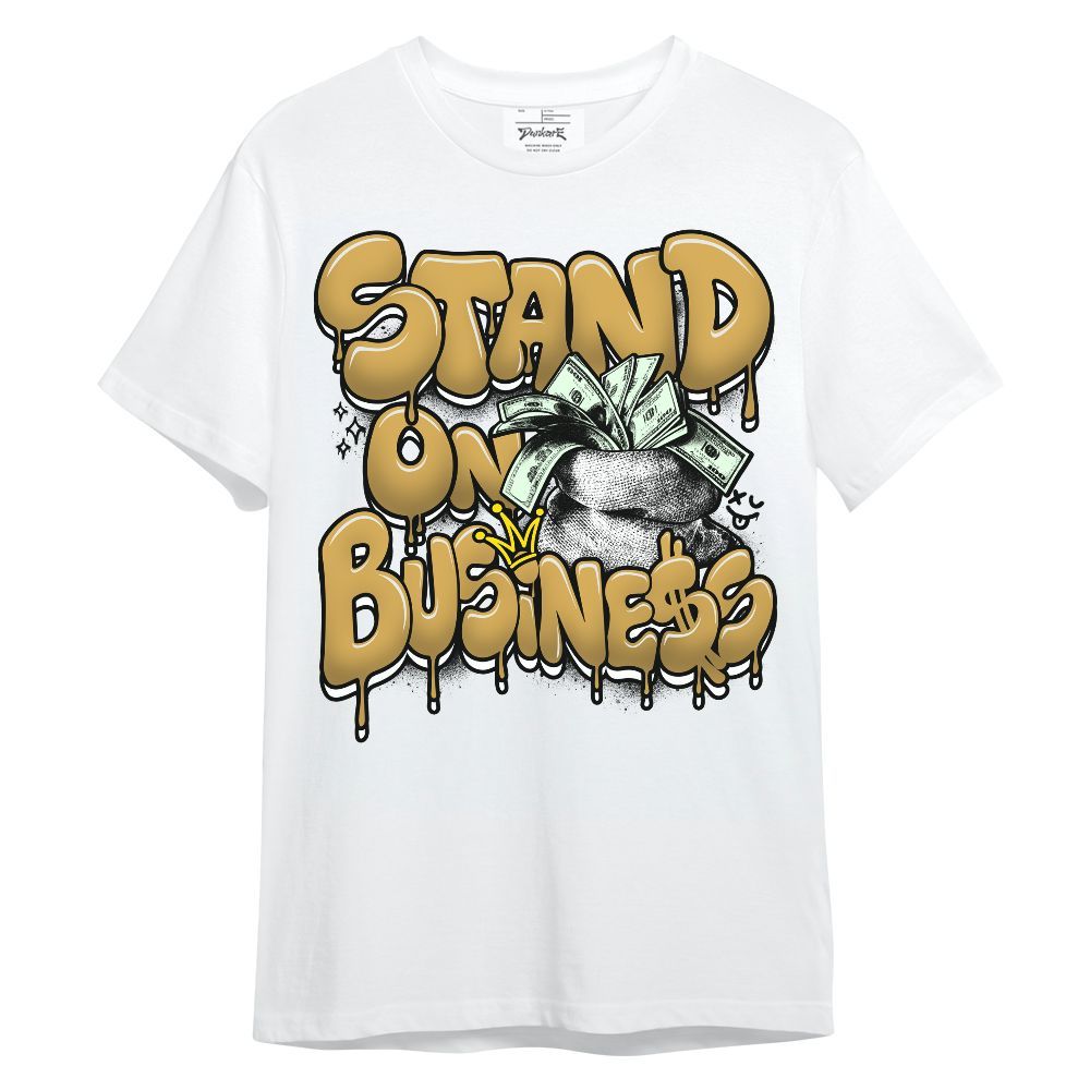 Shirt To Match Retro Light Ginger 14s - Stand Business Unisex Shirt