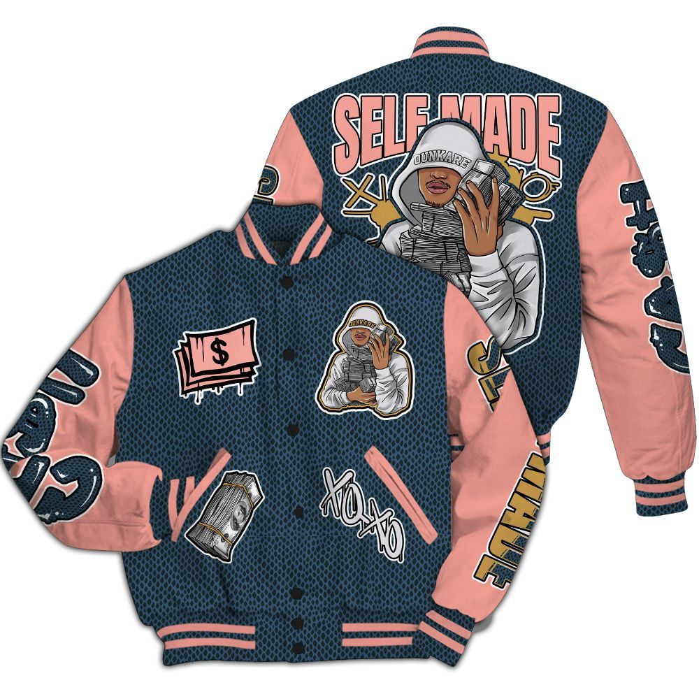 Varsity Jacket To Match Lebron XXI GS Olympic - Selfmade Unique All Over Print
