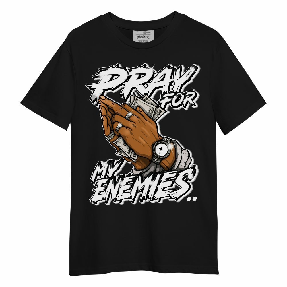 Shirt To Match Retro Reverse Metallic 5s - Prayed For Enemies Graphic Unisex Shirt