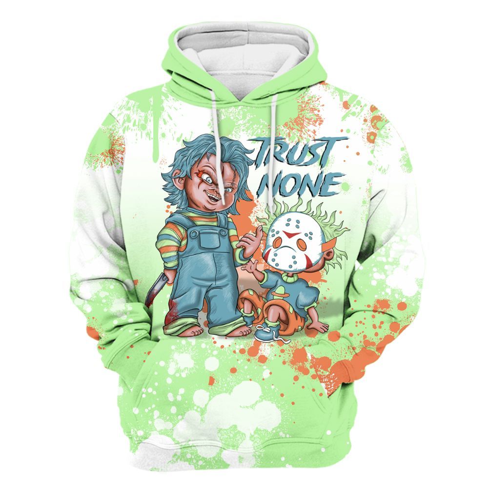 Hoodie To Match Kobe 9 Elite What The - Trust No One Scary All Over Print