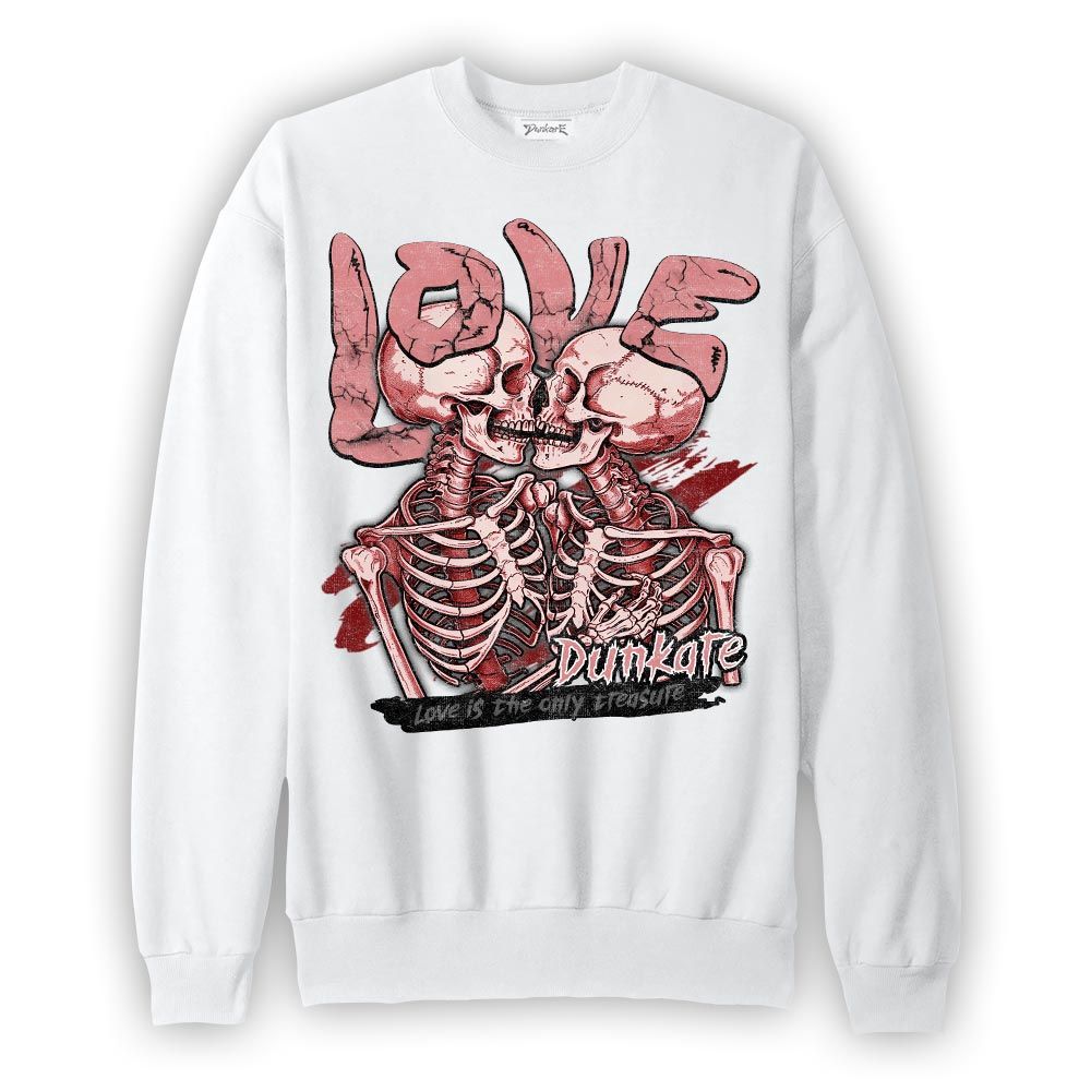 Sweatshirt To match Red Taxi 12s Sweatshirt - Skull Love Graphic