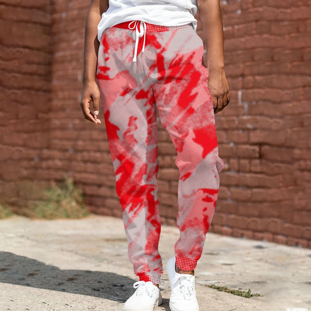 Sweatpant To Match Air Max 1 Low Poly - Abstract Halftone Graphic All Over Print