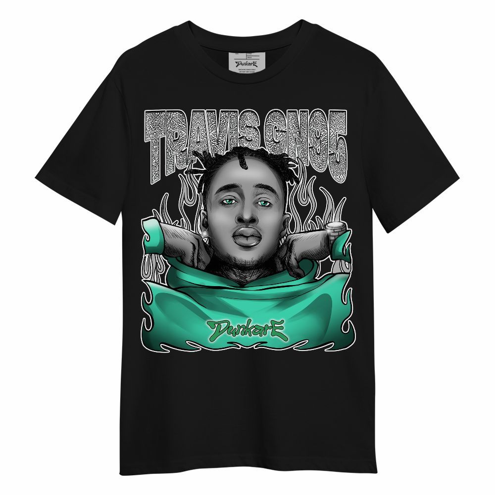 Shirt To Match Black Green Glow 3s - Shirt To Match X Travis_GN95 Unisex Shirt
